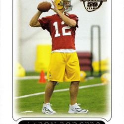 aaron rodger’s rookie card