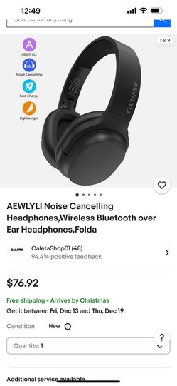 Noise Cancelling New In Box Headphones Make Offer