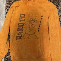 Naruto Anime Adult Size Medium Hoodie Oversized For Kids 