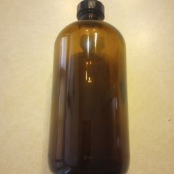 16oz Amber bottles new unused 2 cases 96 bottles