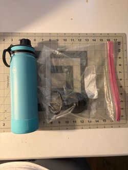 ThermoFlask vacuum-insulated stainless steel water bottle
