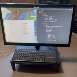 LG 24" 1080p Monitor HDMI/VGA (24M38H-B)