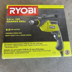 Ryobi Corded,Variable Speed Hammer Drill