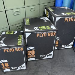 PLYO BOXES🔹SPORTS FITNESS GYM EQUIPMENT 