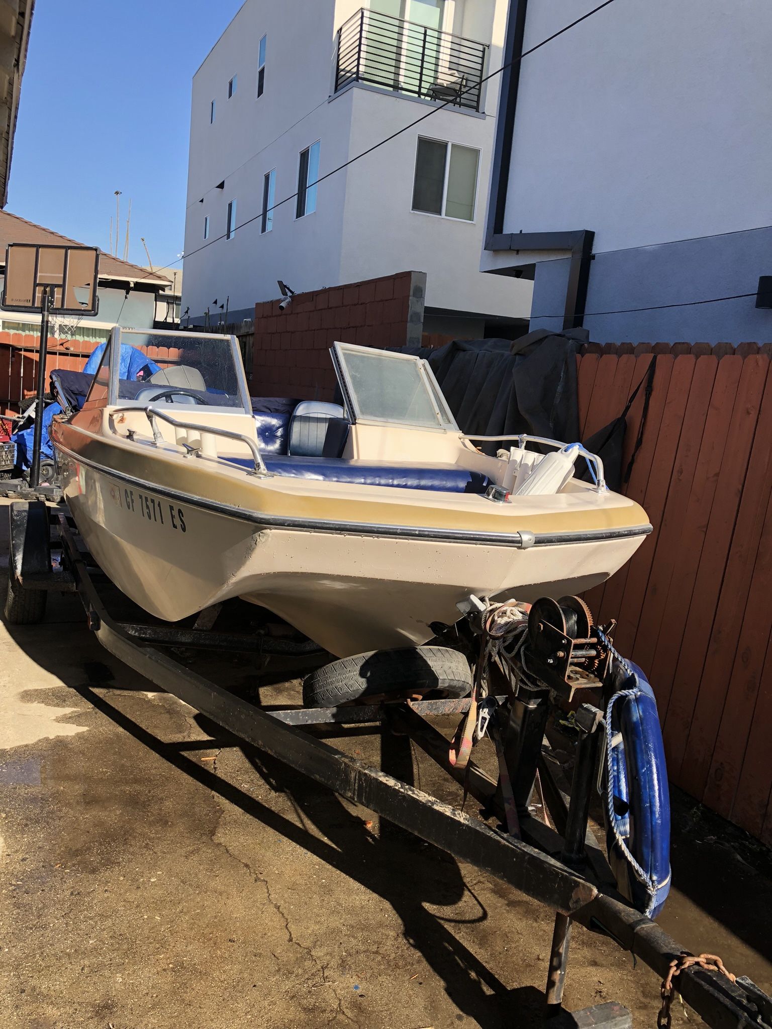 1971 Glastron Bass Boat