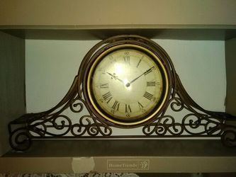Sterling and Noble mantel clock.