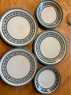 Handmade plates