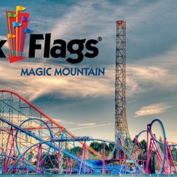 Six Flags Magic Mountain 2 E-Tickets Available $50.00 Each  Good For Any Day Thru 2024  Local Meet Is Okay 