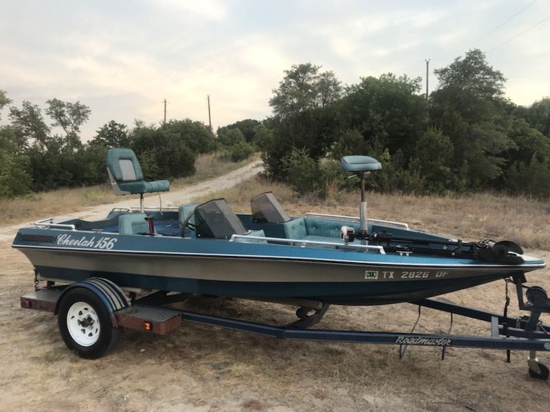Cheetah Bass Boat and Trailer
