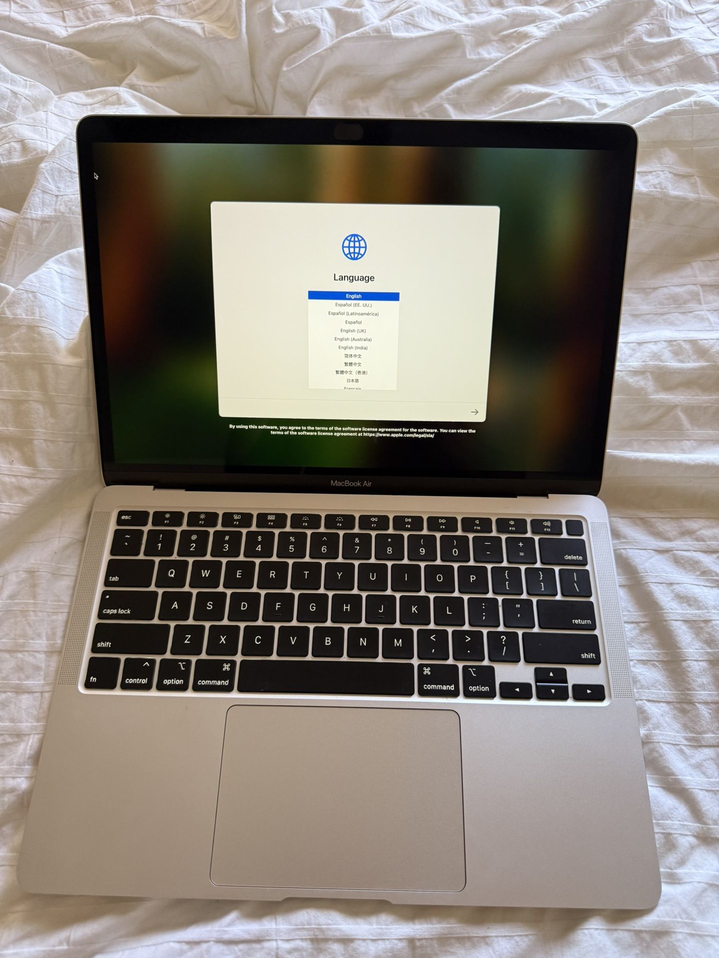 MacBook Air i3 1.1GHz 13" (Early 2020) 256GB SSD