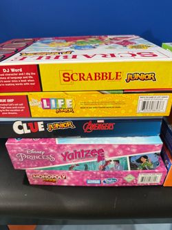 Junior Board Game Bundle Lot of 5