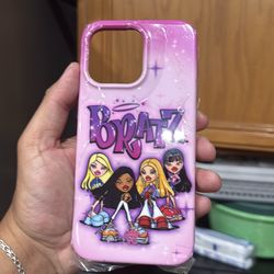 Bratz iPhone 15 Pro Max Case – Pink (New) $15