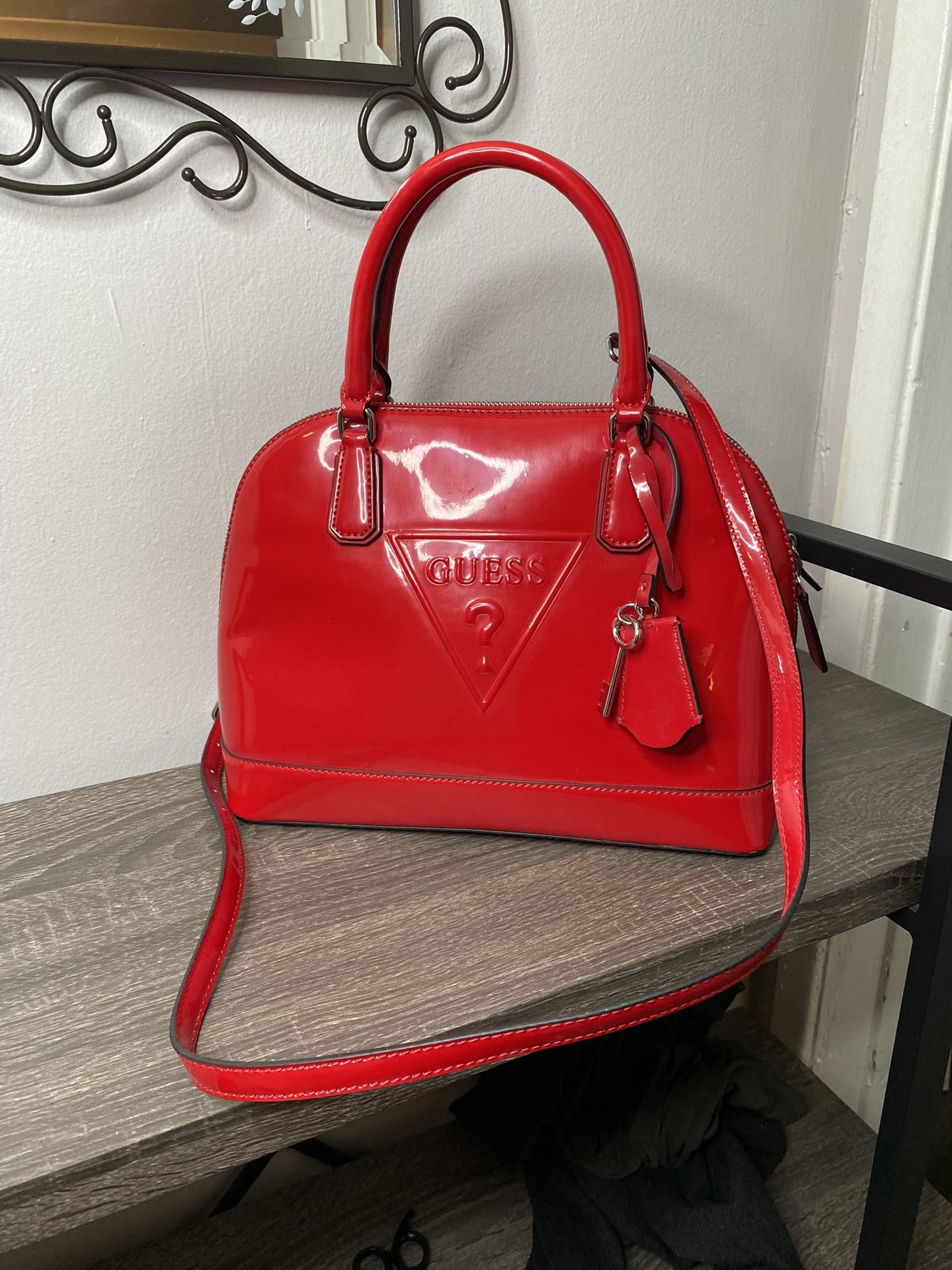 Guess Crossbody Red Bag Purse