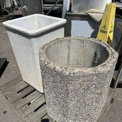 Outdoor Trash Can
