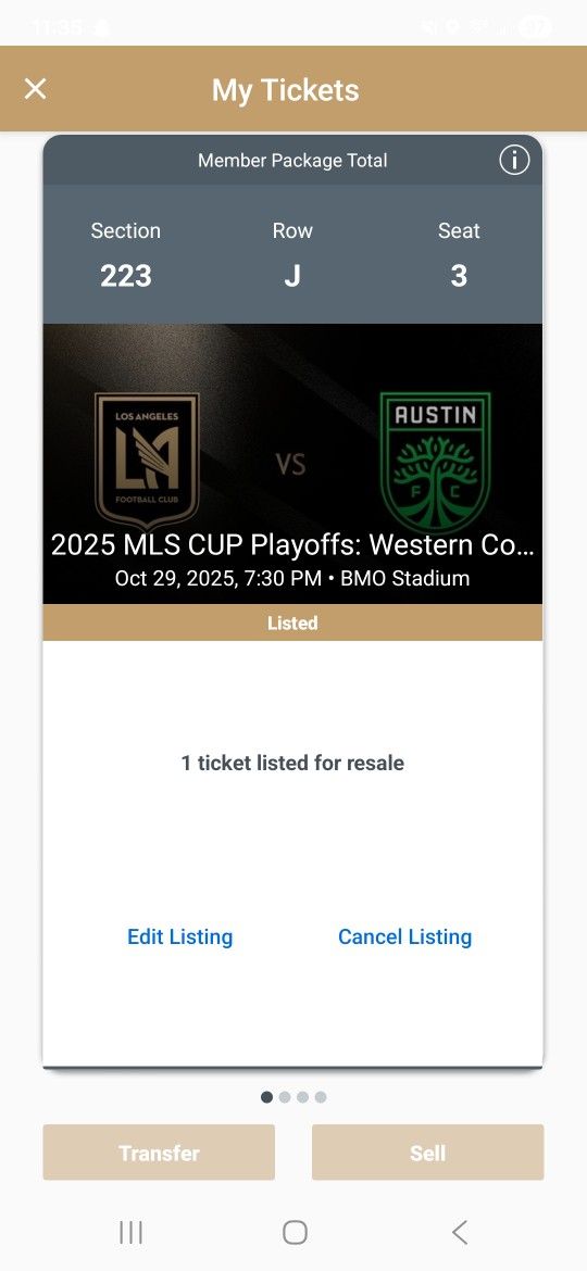 Game 1 LAFC vs AUSTIN 