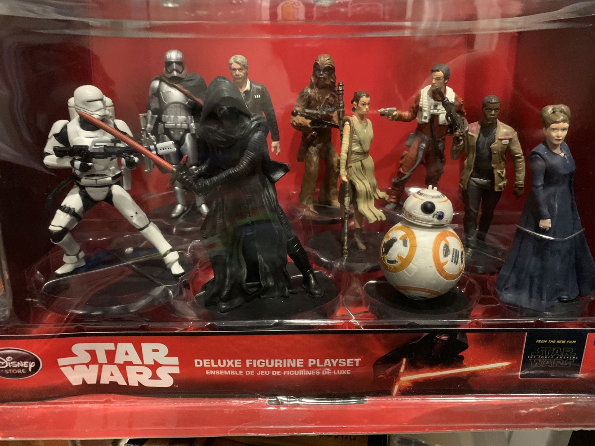 Star Wars deluxe figurine playset