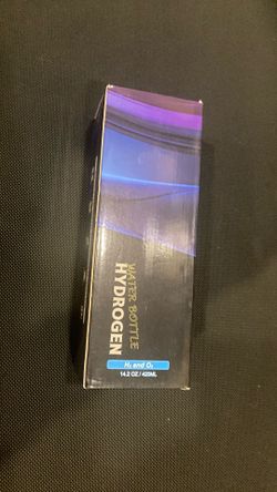 Hydrogen water bottle