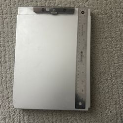Aluminum Storage Clipboard, Letter Size
