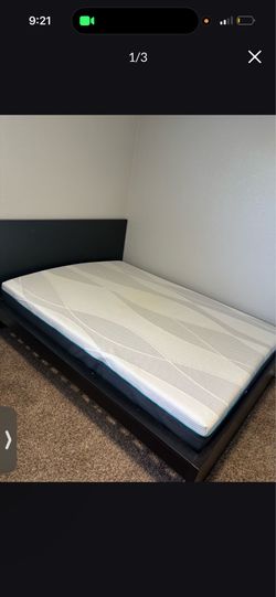 IKEA bed and mattress
