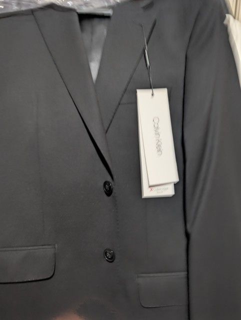 Black Calvin Klein Suit