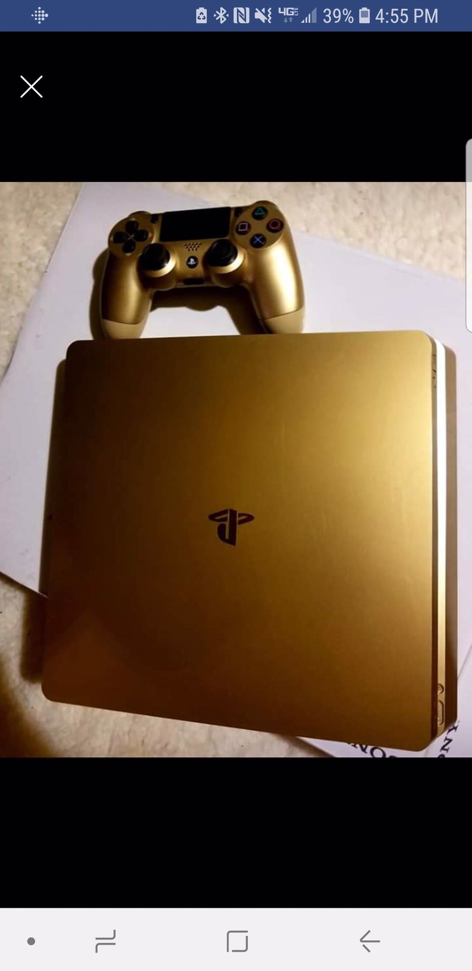 Gold ps4 limited edition