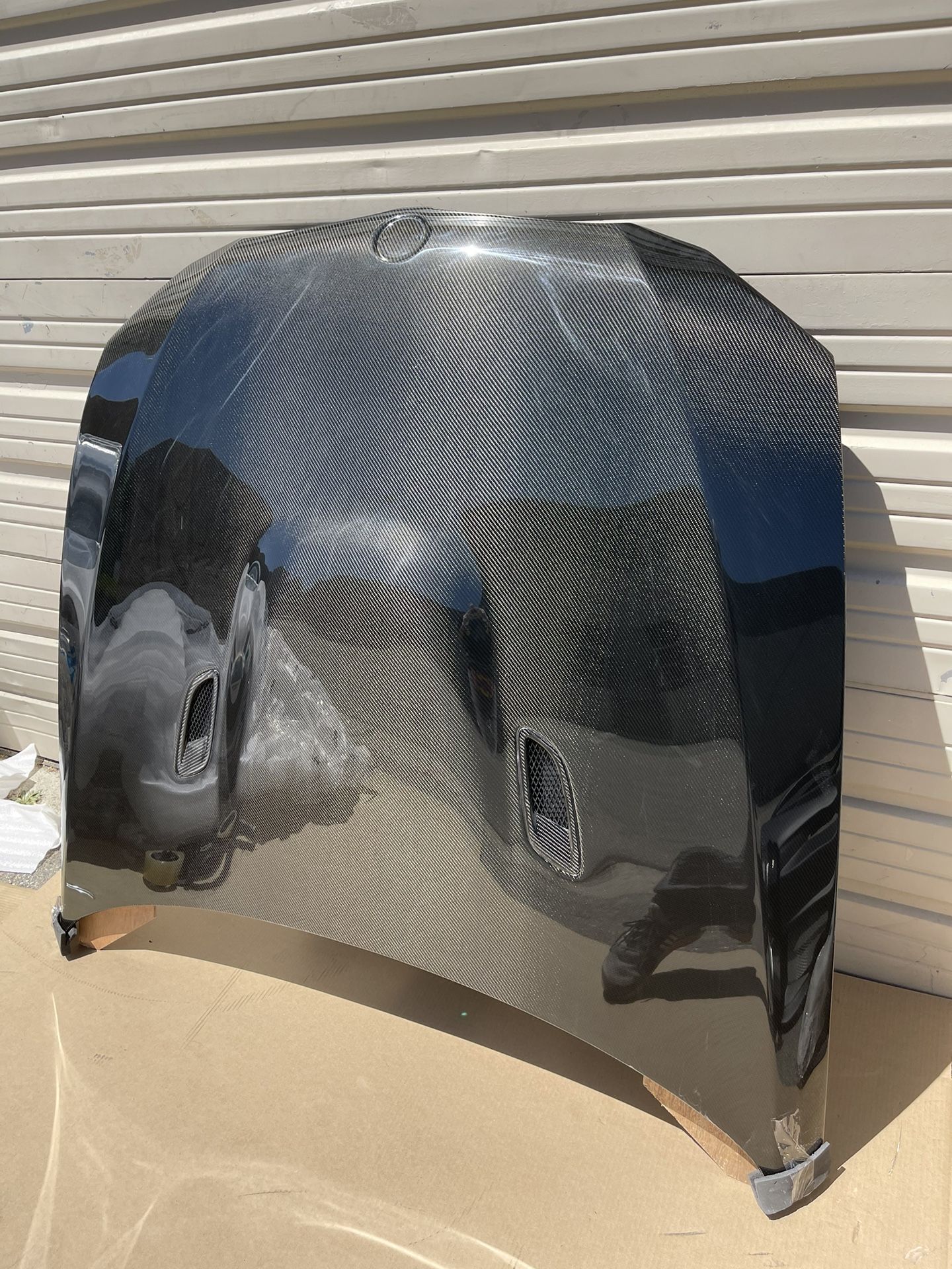 2007 2008 2009 2010 BMW 3 Series E92 Coupe E93 Convertible VIS Racing M3 Style Carbon Fiber Hood