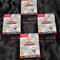 Pokémon Prismatic Evolutions Booster Bundle