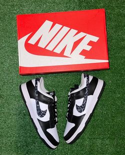 Nike Dunk Low Black Paisley