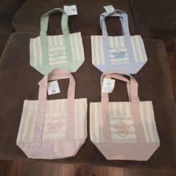 Trader Joe's Mini Pastel Totes $20 each or $70 for 4