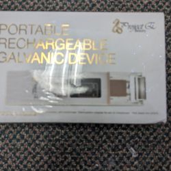 Portable Rechargeable Galvanic Device 