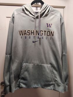 Nike UW Huskies Washington Football Therma-FIT Hoodie – Men's XXL