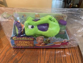 Dino Bubble Blaster Gun
