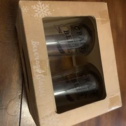Craft Beer Pint Glasses Gift Set