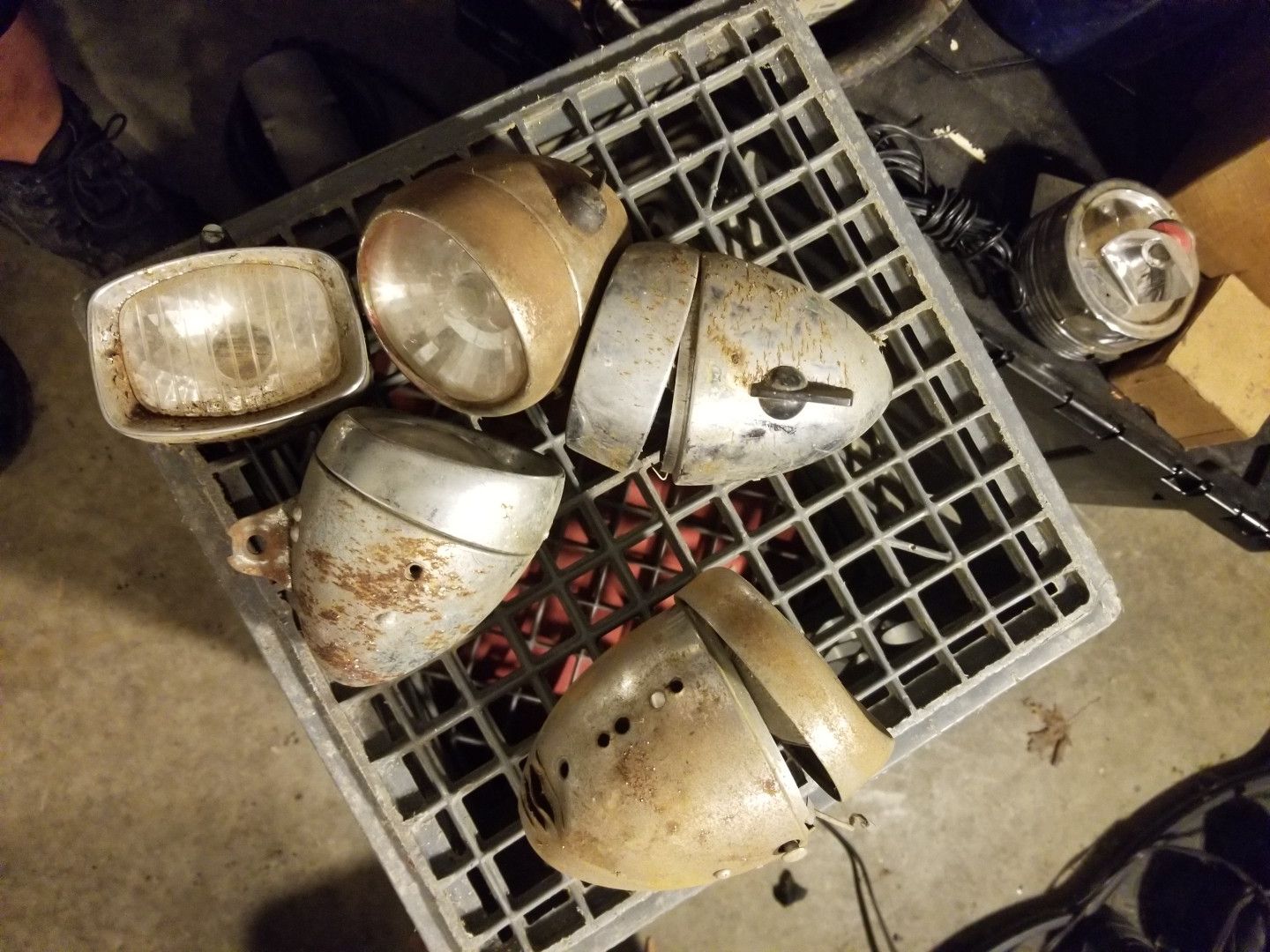 Vintage Bicycle Lights