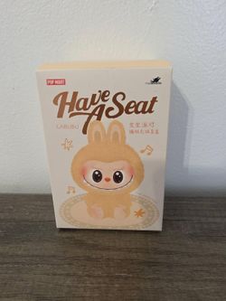POP MART Labubu Have A Seat BABA Plush Blind Box