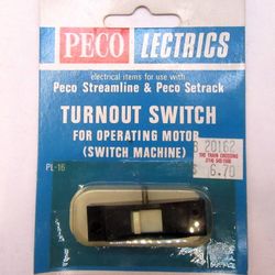 PECO PL-16 Turnout Switch (New Old Stock)