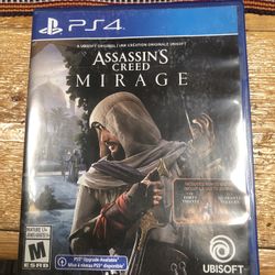Assassins Creed Mirage Ps4