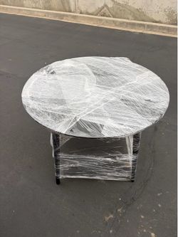 Black table