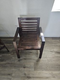 Wood Patio Furniture Set