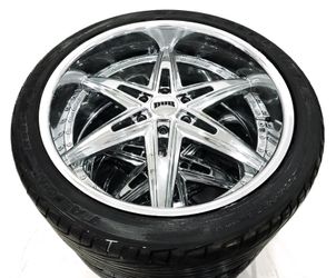 24 Inch DUB Rims 6 Lugs for Truck or SUV