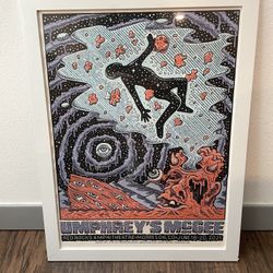 Umphrey’s McGee Red Rocks Poster - Framed 18” X 24” 