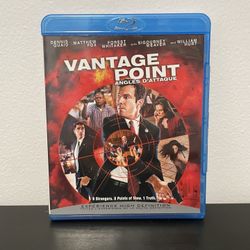 Vantage Point Blu-Ray Movie Dennis Quaid Sigourney Weaver 2008