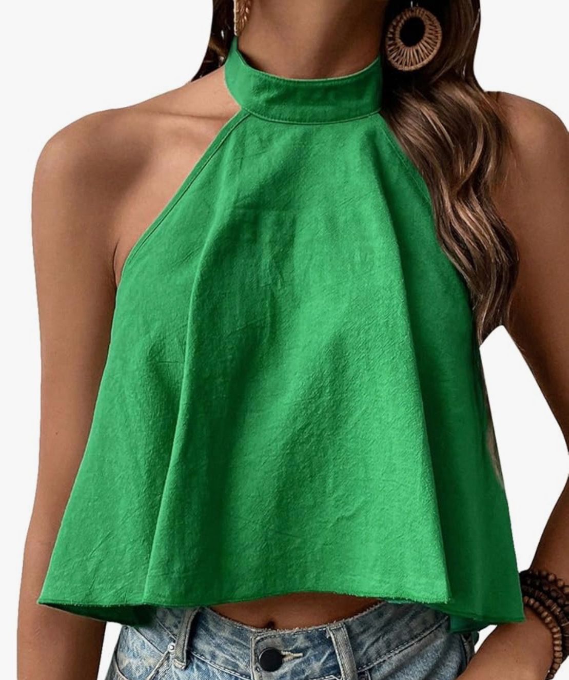 Halter Ruffle Top