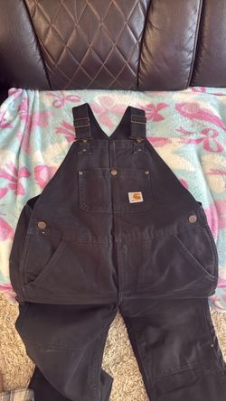 Carhartt bib overall (kids size 14) insulated