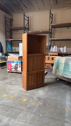 Tv stand and self