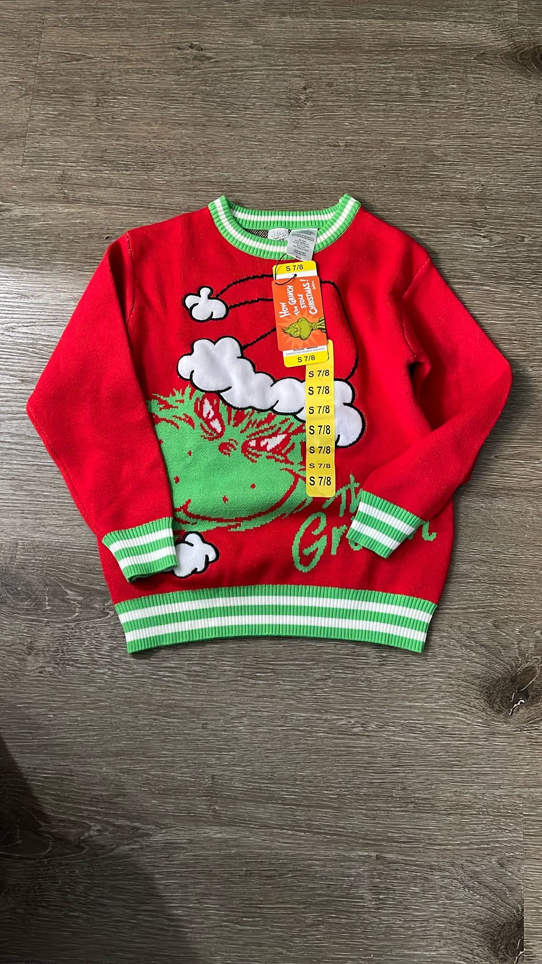 Kids Grinch Sweater