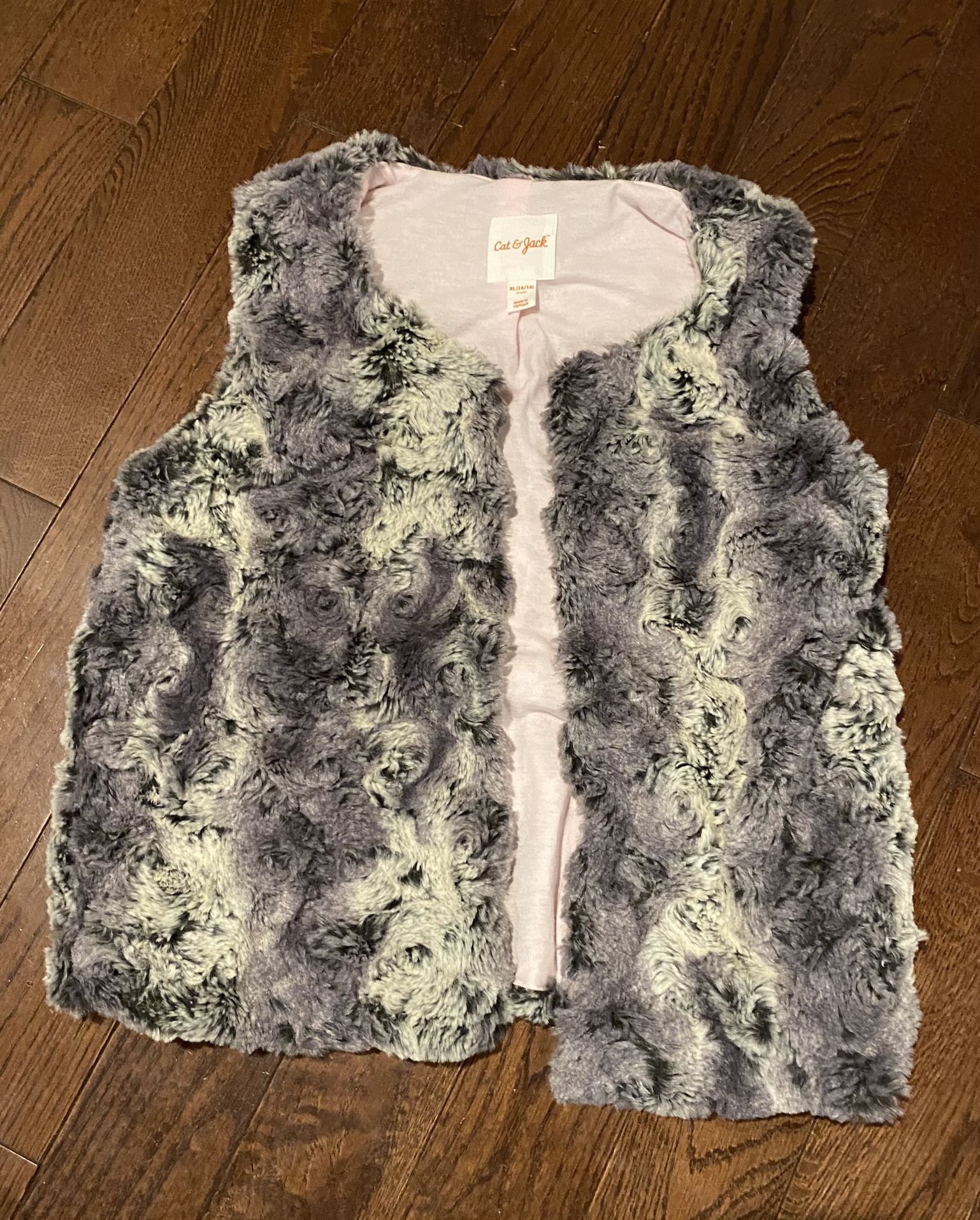Girls Size 14/16 Fur Vest $7