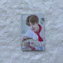 BTS Jimin BTS WORLD Official Photocard