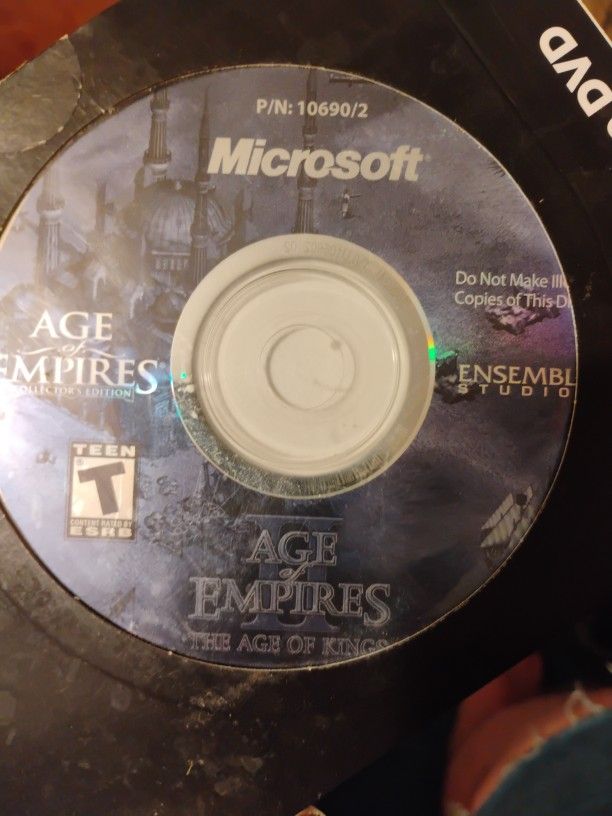Age of empires the age of kings collectors edition for PC.