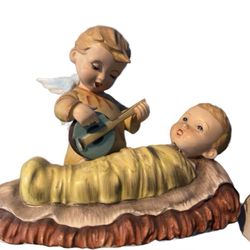"Heavenly Lullaby" (also known as "Lullaby Angel" or "Angel Playing Lute Over Baby")